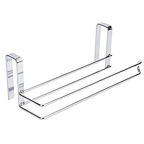 HYY-YY Beautiful Modern Argento in Acciaio Inox Cucina Bagno a Sospensione gabinetto 1 Bagno Pezzo Rack/portasciugamani Multifunzione