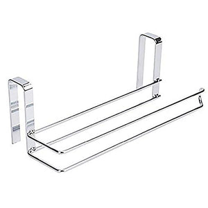 HYY-YY Beautiful Modern Argento in Acciaio Inox Cucina Bagno a Sospensione gabinetto 1 Bagno Pezzo Rack/portasciugamani Multifunzione