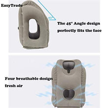 Lettino da Viaggio Lettino da Viaggio Gonfiabile Cuscino da Viaggio Car Travel Bed Sonno Corpo Indietro Supporto Ammortizzatore Viaggio Collo Innovativo Portatile Press Cuscino Gonfiabile 6-3