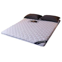 YLCJ Materasso futon Giapponese Impermeabile Futon Mat, Materasso futon Spesso 6 cm Topper Trapuntato Trapuntato ipoallergenico Materasso Divano Letto Materasso, Bianco, 120 * 200 cm