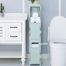 Mobiletto a Colonna ARMADINI di STOCCAGGIO tra tra ARMADINI da Bagno da Pavimento Pavimento Scaffali Domestici Bagno per la casa Ultra-Stretto armadietti Uso Multifunzionale