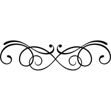 Adesivi per testiera del letto, T-MK385, 38 x 140 cm, colore: Nero