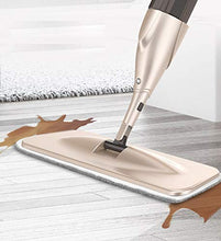 WAMSY Mop Mop Spray per Pavimenti in Legno Mop Mop con Tampone Lavabile in Microfibra Detergente Rapido con Acqua Ricaricabile