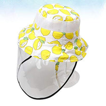 TOYANDONA Bambini Visiera Cappello Trasparente Visiera Copricapo Protezione per Il Viso Protezione per Il Viso Anti Sputo Anti Nebbia Visiera Cappello per Bambini Cucina Forniture per Esterni (52 Cm)