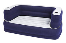 Bestway 75058 Divano Gonfiabile, Grigio e Blu