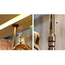 YWYW Bar in Stile Europeo KTV Portabicchieri da Vino Rosso Bar in Stile Creativo per la casa Porta Bicchieri da Vino Alto (Dimensioni: L60 * W28CM)