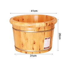 NUBAOgy Lettino Per Massaggio, Vasca Per Piedi Per Adulti, Pediluvio In Legno Massello, Vasca Per Pedicure, Pediluvio Per Uso Domestico, Lavabo Per Massaggio Ai Piedi, Adatto Per Famiglie, Hotel, 41 *