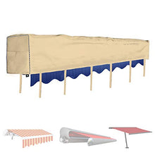 Aaaspark - Telo protettivo per tende da sole, 2,5 m, colore: cachi