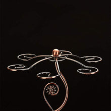 Controsoffitto Vino Cremagliera Di Vetro 19 Pollici 6 Bottiglia Freestanding Cremagliera Del Vino Appeso 6 Gancio Portabicchieri Da Vino Soggiorno Bar Cucina Art Déco Cremagliera Del Bicchiere Di Vino