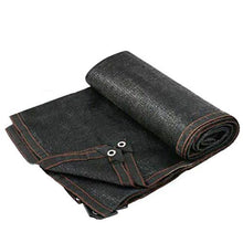 AOHMG Frangisole Frangivista, 70% Telone Ombreggiante Bordo Nastrate con Occhielli Telone Ombreggiante, per Pool Pergola Kennel,Black_2x2m/6x6ft