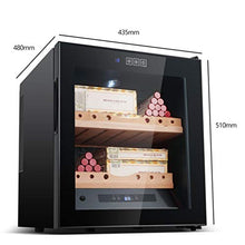 Ljf Cigar Humidors Home Electronic Cigar Box Cigar Cabinet gabinetto di idratazione termostatica può Contenere 200 Regalo di Risparmio energetico (Color : Black, Size : 43.5 * 51 * 48CM)