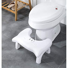 Pieghevole Sgabello Fisiologico per WC Bagno,Lo Sgabello Servizi Igienici Fisiologico per Toilette,Antiscivolo Anti costipazione Heal Squat emorroidi,Adottate La Posizione Naturale Anti Stitichezza