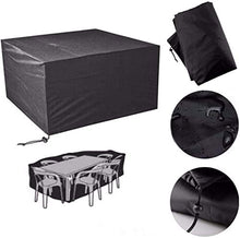 N / A 8 Impermeabile Dimensioni Esterne mobili Copertura Impermeabile a Copertura Antipolvere mobili da Giardino Patio Coperto di Neve Sedia Pioggia scrivania, 170x94x70