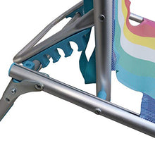 ARCOIRIS Lettino, Lettino reclinabile con Schienale reclinabile e Ombrellone, Pieghevole, Leggero, Portata 150 kg, per Giardino (Pack 1, Multicolor)