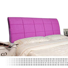Cushion pillowXF Xufei Comodino Morbido Cuscino Cuscino dello Schienale del Lato del Letto copriletto in Tessuto Cuscino Estraibile e Lavabile in Tessuto Morbido e Confortevole 5 Colori facoltativi