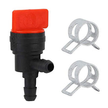 Rockyin 2 Pezzi 90 Gradi Arresto del combustibile valvola a Misura di Briggs & Stratton 698.181 494.539 697.944