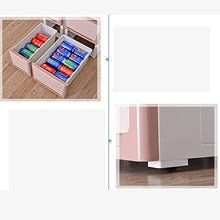 TXXM fabbricazione Cassettiera Cucitura armadio cassetto di stoccaggio slot armadio bagno cucina rack (Colore: piccolo verde scuro, Dimensioni: S)
