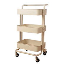 Scaffale CHDE Carrello - scaffale commovente del Carrello del Carrello del Carrello del Carrello dello Strumento del Salone di Bellezza Carrello degli Attrezzi (Color : C, Size : 45 * 35 * 87cm)