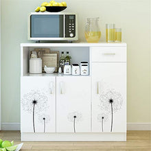 LULUVicky in Piedi Bagagli Petto Credenza Governo di immagazzinaggio Consolle da tavola Organizer Cassetto Bassa Credenza (Color : White1, Size : 90x40x82.4cm)