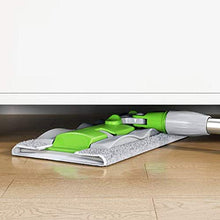 SSAYY Spray Mop Mop Piatto per Uso Domestico/Impugnatura in Spugna/Ruota di 360 Gradi/Design della Sospensione/Asta in Acciaio Inossidabile di Alta qualità