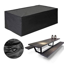 Giardino di copertura di mobili coperchio di protezione impermeabile rettangolare per tavoli da giardino Mobili set utilizzati per la struttura Courtyard Decorazione e finitura