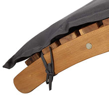 vidaXL Legno Massello Acacia Lettino Prendisole con Cuscino Rustico Pieghevole Robusto Elegante Ergonomico Sedia a Sdraio Relax Giardino Grigio Scuro