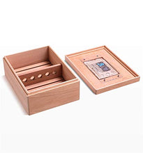 ShiSyan Cigar Box, Naturale Non Verniciato Mellow Legno di Cedro Solido Cigar Humidor, Cigar Cabinet Good Mood, Good Life (Colore: Naturale)
