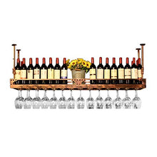 Portabottiglie Per Vino Regolabile In Altezza, Portabottiglie Per Vino Sospeso A Soffitto In Metallo, Ferro, Portabottiglie Per Bicchieri Da Vino, Porta Calici, Nero, Dimensioni: 60 * 35 Cm, Nero, 60