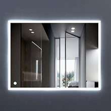styleglass Specchio Bagno Rettangolare Personalizzabile Babel 60x80cm, Specchio Parete Made in Italy, Telaio in PVC e Squadrette in Lamiera, Kit Fissaggio Murale Incluso, Grado di Protezione IP20