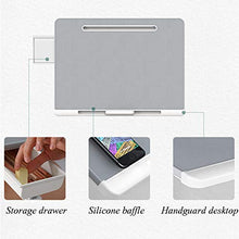 Tavolino Regolabile per Laptop, Tavolo da Letto Pieghevole con Slot per Schede, Scrivania Portatile per Divano, Letto, Ufficio E Picnic
