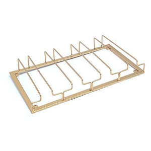 4 File Di Portabicchieri Da Vino, Porta Stoviglie Sotto L'armadio, Portaoggetti In Metallo Per Bicchieri Da Vino, Porta Bicchieri Per Cucina Bar-altro Porta Vino Arredamento Casa Porta Bottiglie