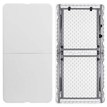 Nestling® Tavolo pieghevole multifunzionale portatile per campeggio, tavolo da pranzo, per attività all'aria aperta, picnic, barbecue, feste in giardino, bagagliaio auto guida, tavolo da 1,2 m