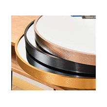 Specchio da Bagno in Lega di Alluminio Specchio da toeletta da Bagno Specchio da Parete Specchio da Bagno Specchio Rotondo in Stile Nordico Specchio HD