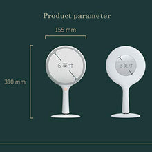 Makeup mirror Specchio per Il Trucco con Lampada Specchio Specchio HD Specchio per Il Trucco dimmerabile Base ad Assorbimento Magnetico Specchio per Il Trucco Indietro 5 Volte Lente di ingrandimento