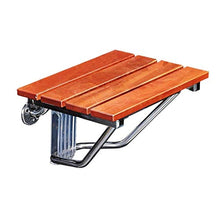 LXLAMP Sgabello Doccia Antiscivolo Regolabile in Altezza Sgabello Doccia Antiscivolo Sospeso in Legno Massello/Acciaio Inossidabile/per Anziani/per Disabili - Cuscinetto 200KG