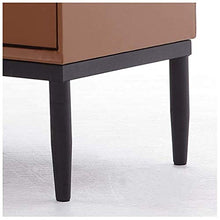 UNU_YAN Moderna semplicità Comodino Mini Letto Fine Stile Tabella Industriale Comodino Nordic Legno Solido Laterale Armadietti Moderna Piccola Parte armadi Laterali