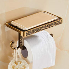 Shanks 'Shop. Supporto Di Carta TtoOLet, Supporto For Telefono Cellulare, Portasciugamani, Toilette In Lega Di Alluminio Gancio For Il Bagno Del Bagno, Può Contenere Telefoni Cellulari, Chiavi, Portac