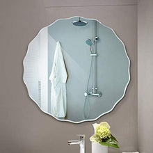 SHYPA Parete Specchio Specchio del Bagno di Trucco dello Specchio Retro Decorativo Specchio Specchio Rotondo Specchio del Bagno Bagno Specchio Decorativo