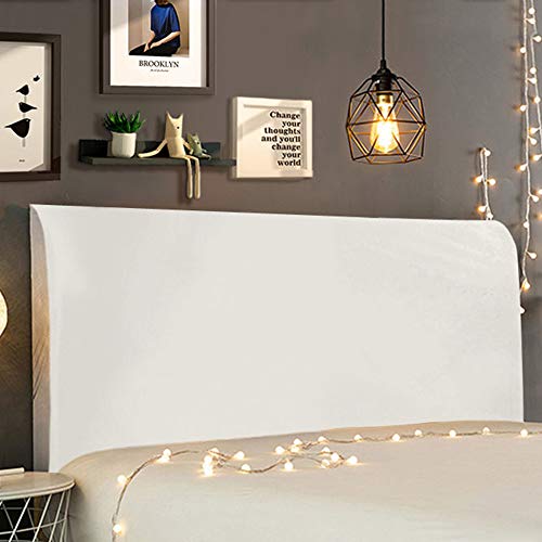 Copri Testata Letto In Cotone Matrimoniale, Protezione Da Mobili Fodera Elastica In Tessuto Copertura Antipolvere Decorazione Camera Letto,Stretchable Lavabile,Color3-180x70cm