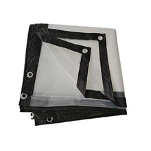 HQQ Copertura Impermeabile di plastica Impermeabile della Tela Cerata della trasparenza del baldacchino for Mantenere la Serra Calda della Copertura della pergola, Multi-Formato Facoltativo