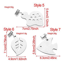 Clip per tovaglia decorativa 1pcs Nuovo tovaglia Pesi Pendente in acciaio inox Acciaio inossidabile 2.4mm Addensare Foglie di fiori Forma Tavolo antivento antiruggine per la festa nuziale pic-nic a ca