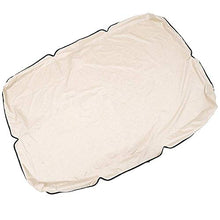 JVSISM Altalena da Giardino con Soffitto Sostituibile, Altalena Impermeabile per Terrazza Esterna, Tessuto Oxford 3 Posti 210D: 190X132X15 Cm
