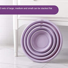 Lavello pieghevole Pieghevole bacino - plastica pieghevole bacino Nordic esterna portatile Lavabo Grande domestica Lavabo retrattile Lavabo conveniente for l'archiviazione e l'organizzazione .Lavabo p