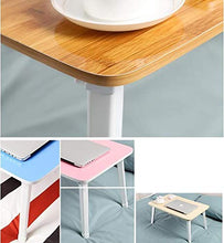 TONG HXF- Tavolino in Legno Tavolo Pieghevole 60 * 40 * 30cm Tavolo Semplice Computer Multifunzionale tavolino da caffè Durevole (Color : B)