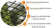 Protective net decoration / Nero Cargo anticaduta rete di protezione di sicurezza del bambino reticolato Parapetti interne Scale casa Balcone Bambini Kindergarten Outdoor Patio Balcone del campo da gi
