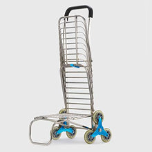 Carrello Trolley Pieghevole in Acciaio Inox Carrello Pieghevole Portatile (Colore : A)