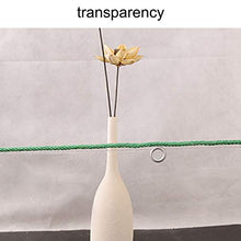 BAIYINNG Telone Telo Copertura, Facile Pulire Resiliente Trasmissione Luce Protezione Ambientale Impermeabile Prova Vento Resistenza Freddo Tenere Caldo PVC Panno Antipioggia, 13 Dimensioni