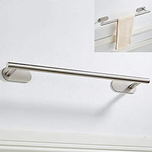 ZYDJ Bagno Adesivo Porta Salviette Acciaio Inox Portasciugamani, Acciaio Inossidabile, Finitura Lucida, Portasciugamani da Parete (40cm, 50cm, 60cm) 60CM