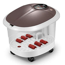 CONGMING-Foot tub Pediluvio Massaggiatore, Vasca per pediluvio Pediluvio Automatico Riscaldamento Pediluvio Barilotto a Temperatura costante Lavaggio a Pedale Pediluvio Elettrico