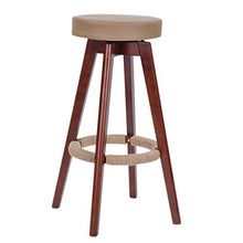 WDX- Bar Stool Bar Stool Moda Creativa Bar Chair Casa Schienale Alto Seggiovia Bar Stool Rotante ad Alta Sgabello Sgabello Colazione Ristorante Ascensore Sgabello Confortevole (Color : Brown-a)